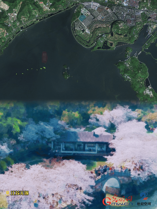 清明游玩賞花圖鑒來了！衛(wèi)星鏡頭帶你先睹為快